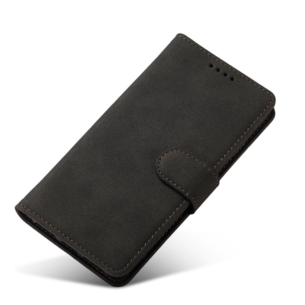 Well-protected Matte Flip PU Leather RFID Blocking Wallet Design Phone Case with Stand for iPhone 7/8 4.7 inch/SE (2nd Generation) - Black-7