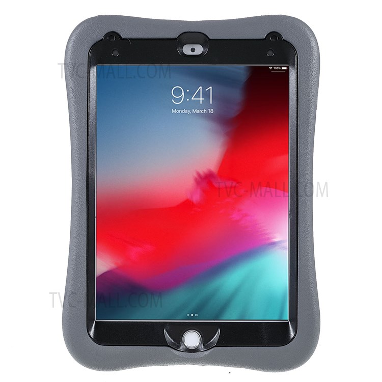 PEPKOO EVA Drop-proof Anti-scratch Protective Case with 360 Degree Rotary Kickstand for iPad mini 4 / mini (2019) 7.9 inch - Black-4
