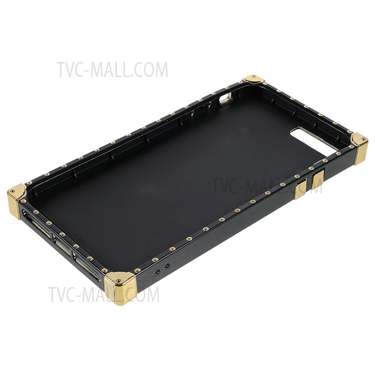 TPU Phone Case Anti-scratch Ethnic Pattern Printing Electroplating Buckles Cover for iPhone 7 Plus / 8 Plus 5.5 inch - National Style-7
