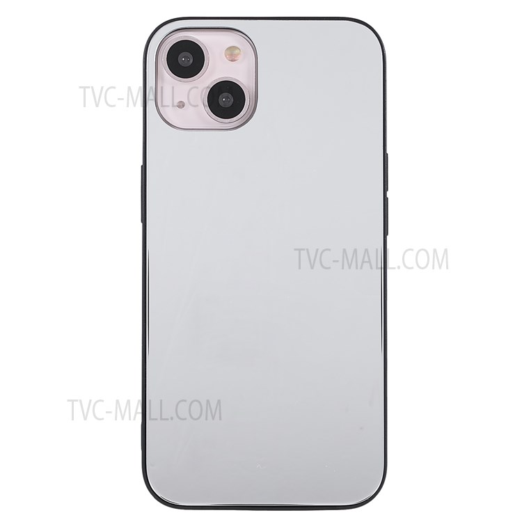 ROAR Mirror Surface Stylish PC + TPU + Tempered Glass Hybrid Case for iPhone 13 6.1 inch-2