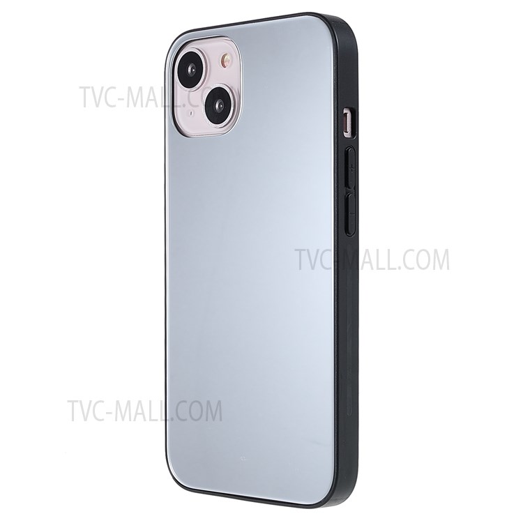 ROAR Mirror Surface Stylish PC + TPU + Tempered Glass Hybrid Case for iPhone 13 6.1 inch-3
