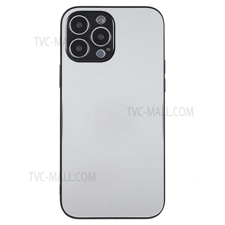 ROAR Well-protected Anti-scratch Mirror Surface PC + TPU + Tempered Glass Hybrid Case for iPhone 13 Pro Max 6.7 inch-2