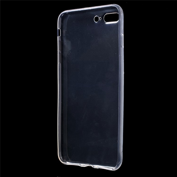 Super Thin TPU Protective Case Cover for iPhone 7 Plus 5.5-inch - Transparent-2