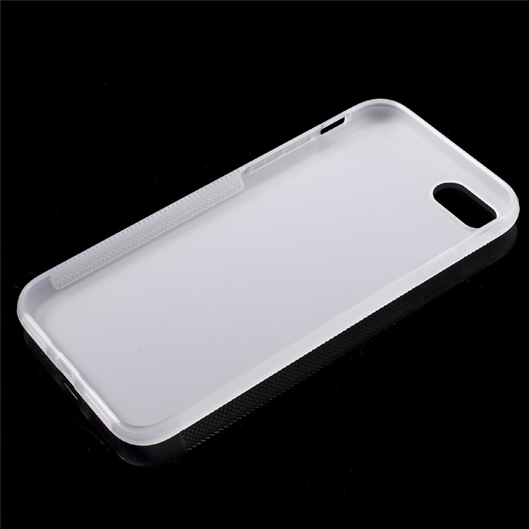 Anti-skid Gel TPU Case Cover for iPhone 8 Plus / 7 Plus 5.5-inch - Transparent-3