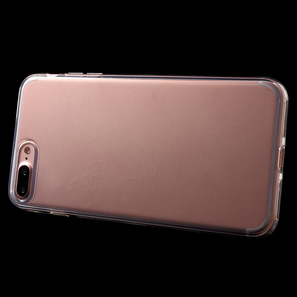 Piel de Gel de Gel Brillante Transparente Para Iphone 8 Plus / 7 Más 5.5 Pulgadas - Transparente