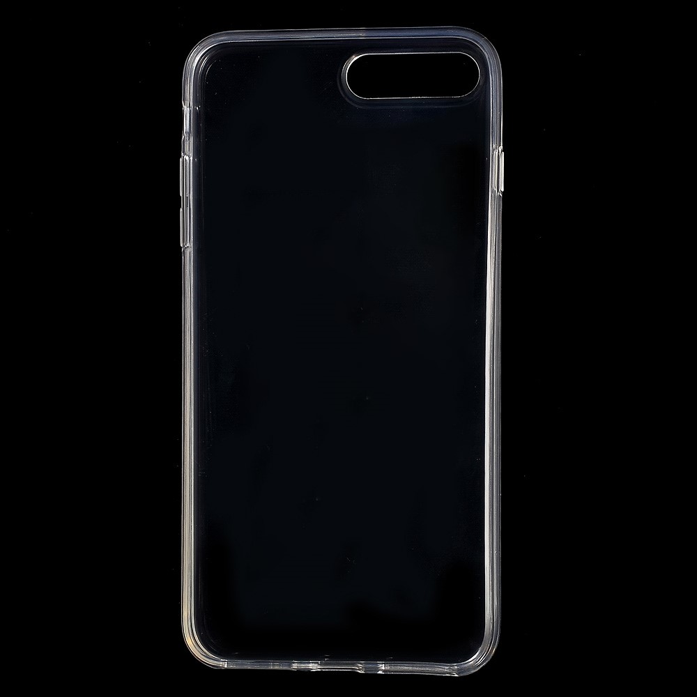 Clear Glossy Gel TPU Skin Per Iphone 8 Plus / 7 Più 5,5 Pollici - Trasparente