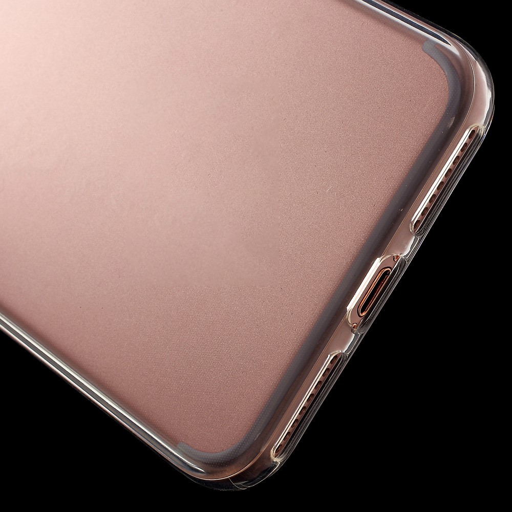 Clear Glossy Gel TPU Skin for iPhone 7 Plus 5.5 Inch - Transparent-4