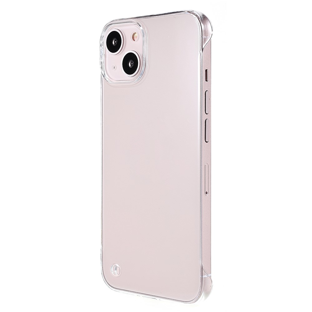 Crystal Clear Case for iPhone 13 6.1 inch, Hard PC Back Scratch Resistant Slim Thin Cover-3