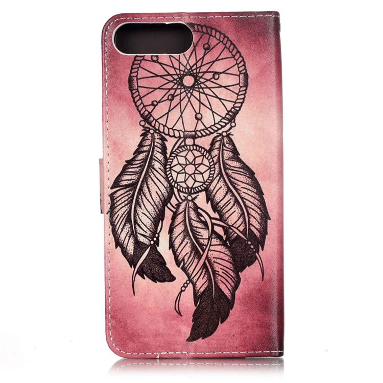 PU-lederner Standplatz-Fall für iPhone 8 Plus / 7 , 5 + Millimeter - Traum Fänger-2