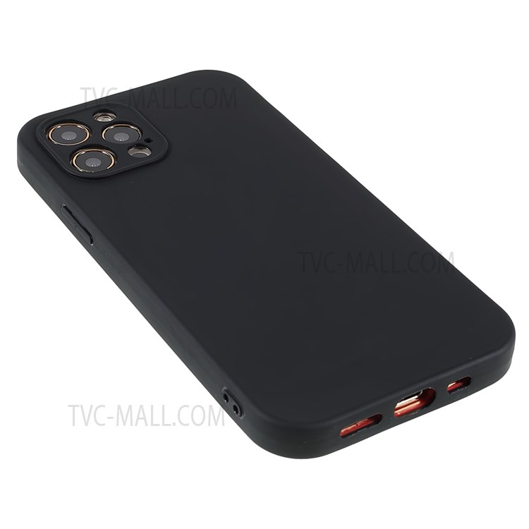 Precise Cutout PC Frame + TPU Back Case for iPhone 12 Pro 6.1 inch, Detachable 2-in-1 Anti-fall Phone Case - Black-5