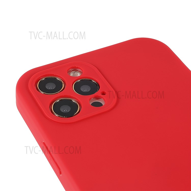 Precise Cutout PC Frame + TPU Back Case for iPhone 12 Pro 6.1 inch, Detachable 2-in-1 Anti-fall Phone Case - Red-7