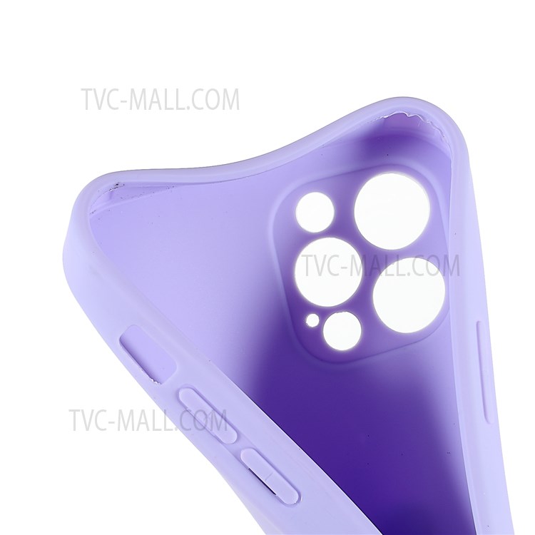 Precise Cutout PC Frame + TPU Back Case for iPhone 12 Pro 6.1 inch, Detachable 2-in-1 Anti-fall Phone Case - Purple-10