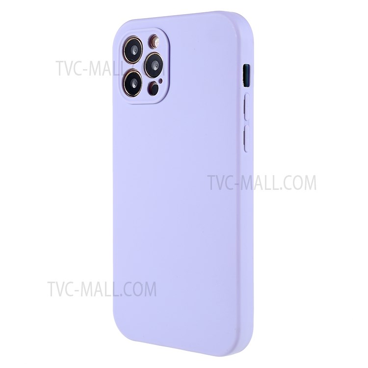 Precise Cutout PC Frame + TPU Back Case for iPhone 12 Pro 6.1 inch, Detachable 2-in-1 Anti-fall Phone Case - Purple-3