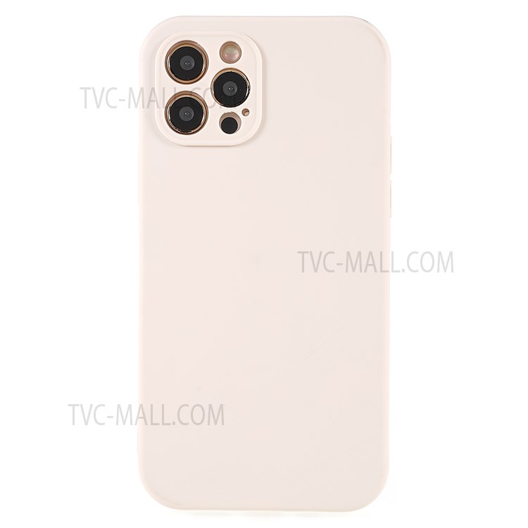 Precise Cutout PC Frame + TPU Back Case for iPhone 12 Pro 6.1 inch, Detachable 2-in-1 Anti-fall Phone Case - Beige-2