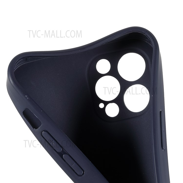 PC Frame + Soft TPU Phone Case for iPhone 12 Pro Max 6.7 inch, Detachable Shockproof Mobile Phone Cover - Blue-10