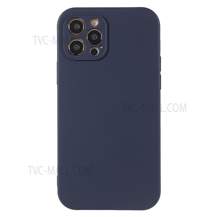 PC Frame + Soft TPU Phone Case for iPhone 12 Pro Max 6.7 inch, Detachable Shockproof Mobile Phone Cover - Blue-2