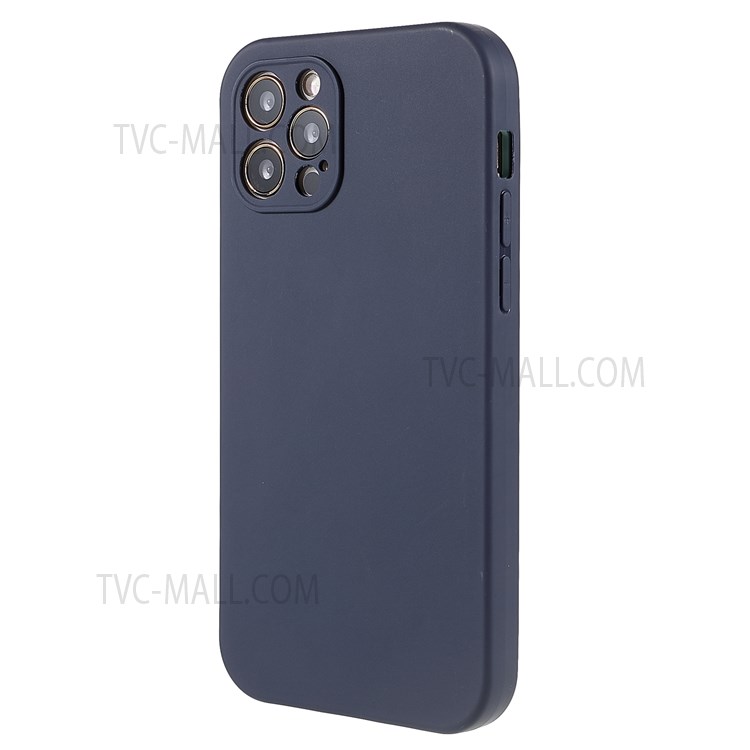 PC Frame + Soft TPU Phone Case for iPhone 12 Pro Max 6.7 inch, Detachable Shockproof Mobile Phone Cover - Blue-3