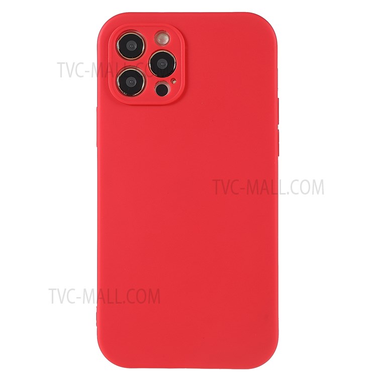 PC Frame + Soft TPU Phone Case for iPhone 12 Pro Max 6.7 inch, Detachable Shockproof Mobile Phone Cover - Red-2