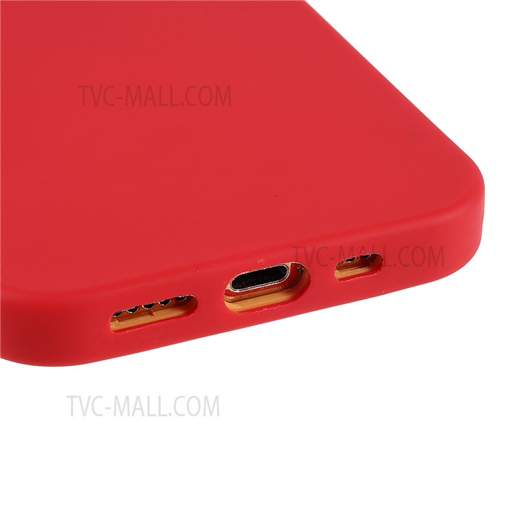 PC Frame + Soft TPU Phone Case for iPhone 12 Pro Max 6.7 inch, Detachable Shockproof Mobile Phone Cover - Red-6