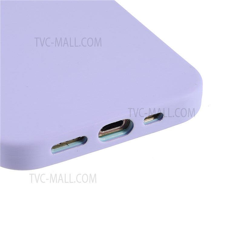 PC Frame + Soft TPU Phone Case for iPhone 12 Pro Max 6.7 inch, Detachable Shockproof Mobile Phone Cover - Purple-6