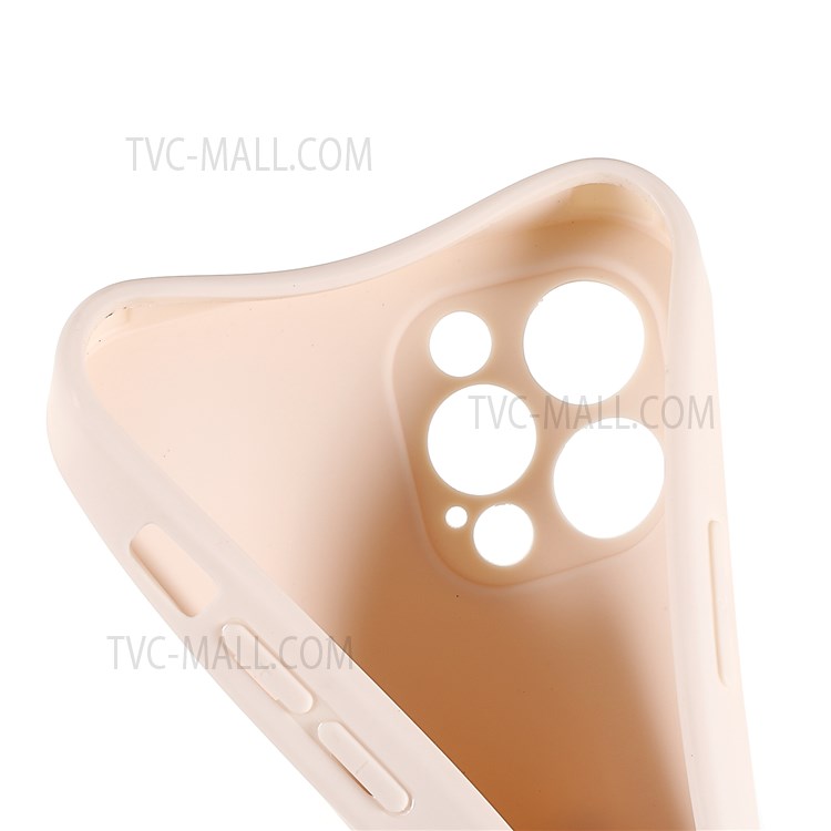 PC Frame + Soft TPU Phone Case for iPhone 12 Pro Max 6.7 inch, Detachable Shockproof Mobile Phone Cover - Beige-10