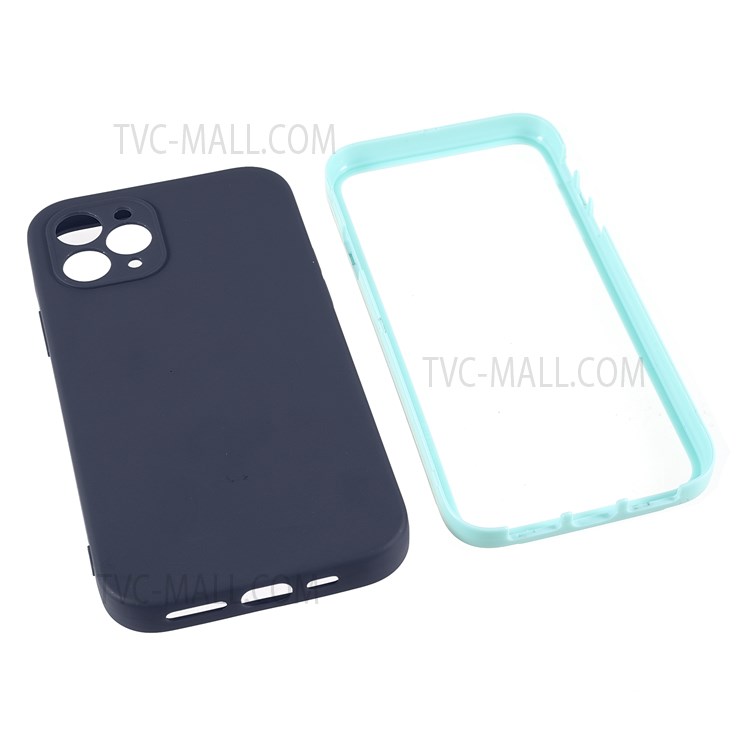 For iPhone 11 Pro 5.8 inch Detachable 2-in-1 Drop-resistant PC + TPU Hybrid Phone Case Cover - Blue-7