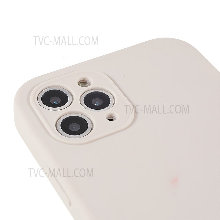 For iPhone 11 Pro Max 6.5 inch Anti-scratch PC Frame + TPU Back Hybrid Case Detachable Phone Cover - Beige-7