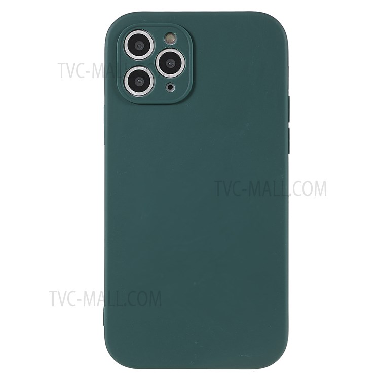 For iPhone 11 Pro Max 6.5 inch Anti-scratch PC Frame + TPU Back Hybrid Case Detachable Phone Cover - Blackish Green-2
