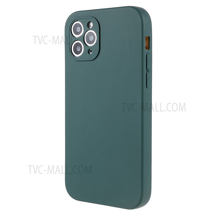 For iPhone 11 Pro Max 6.5 inch Anti-scratch PC Frame + TPU Back Hybrid Case Detachable Phone Cover - Blackish Green-3