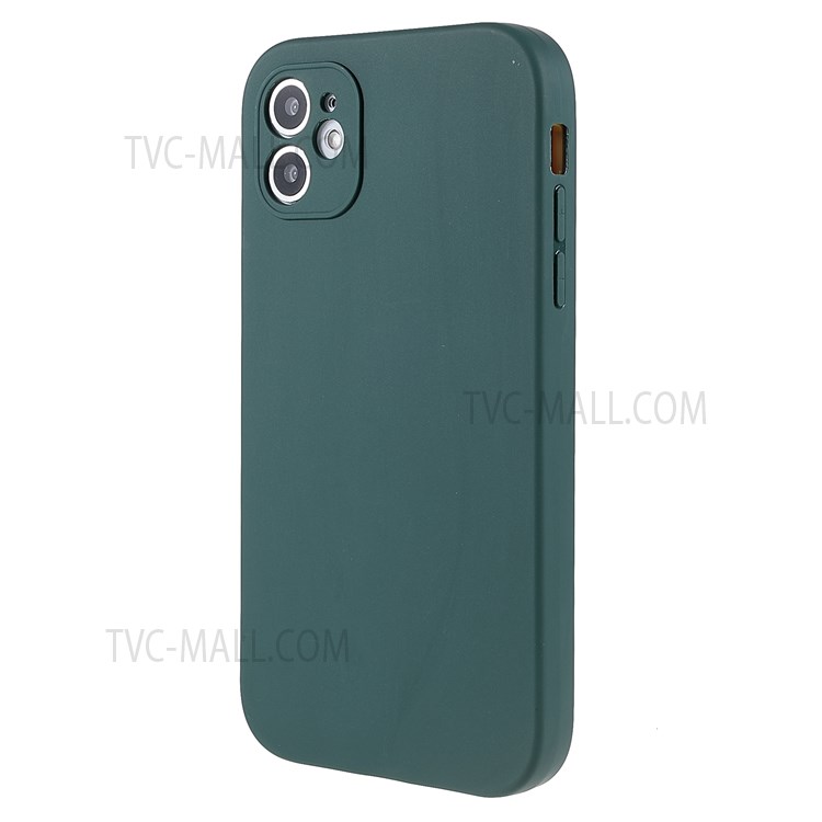 For iPhone 11 6.1 inch PC Frame + TPU Back Case Precise Cutout Detachable Phone Case Shell - Blackish Green-3