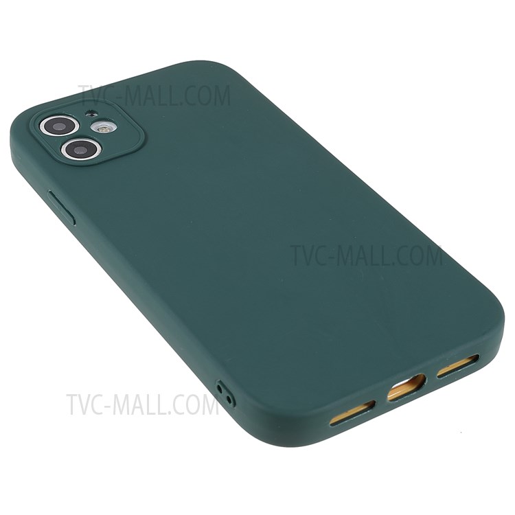 For iPhone 11 6.1 inch PC Frame + TPU Back Case Precise Cutout Detachable Phone Case Shell - Blackish Green-5