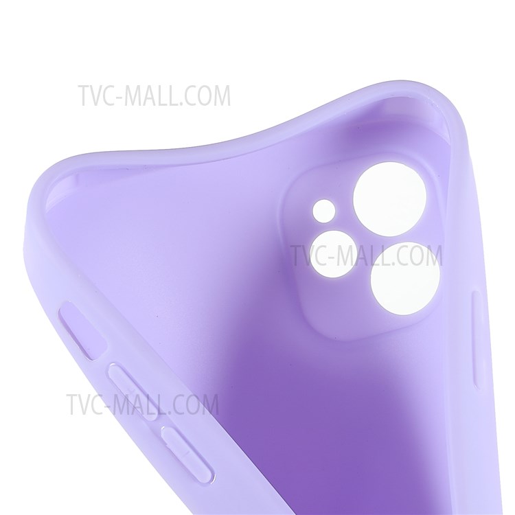 For iPhone 11 6.1 inch PC Frame + TPU Back Case Precise Cutout Detachable Phone Case Shell - Purple-10