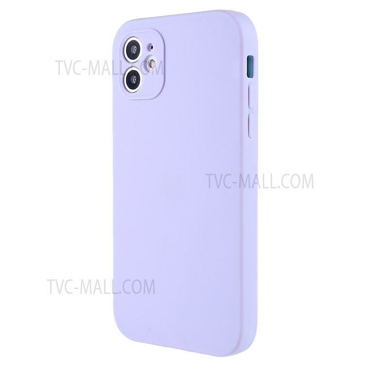 For iPhone 11 6.1 inch PC Frame + TPU Back Case Precise Cutout Detachable Phone Case Shell - Purple-3