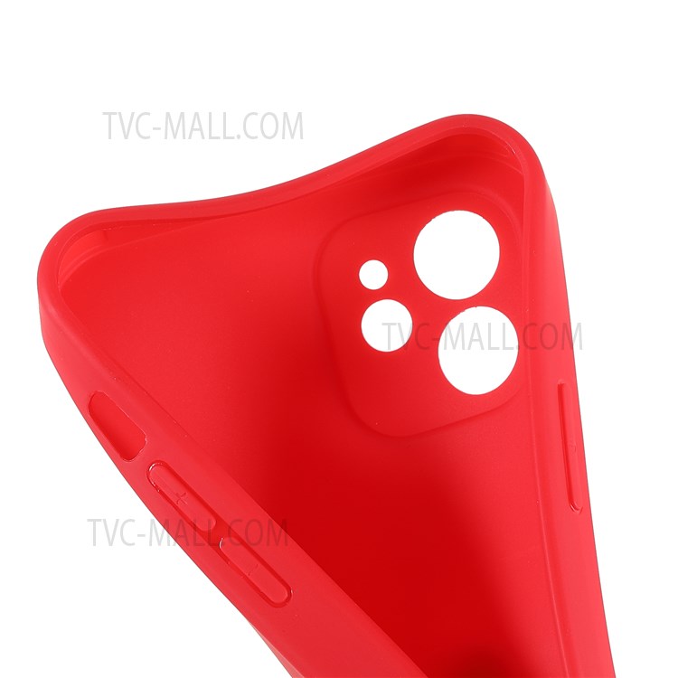 For iPhone 12 6.1 inch Precise Cutout Detachable PC Front Frame + TPU Back Hybrid Cover Anti-scratch Phone Case - Red-10