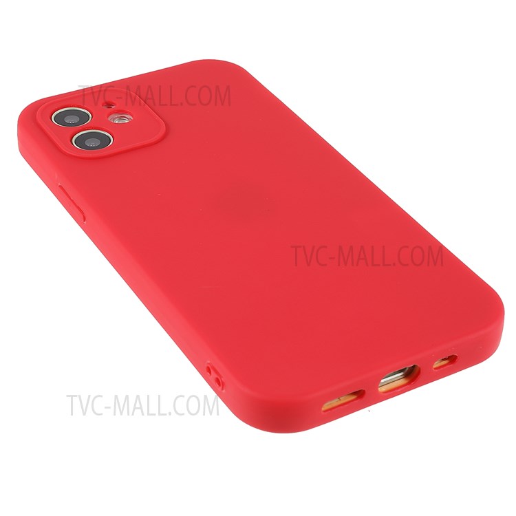 For iPhone 12 6.1 inch Precise Cutout Detachable PC Front Frame + TPU Back Hybrid Cover Anti-scratch Phone Case - Red-5