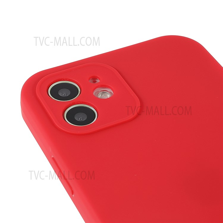 For iPhone 12 6.1 inch Precise Cutout Detachable PC Front Frame + TPU Back Hybrid Cover Anti-scratch Phone Case - Red-7