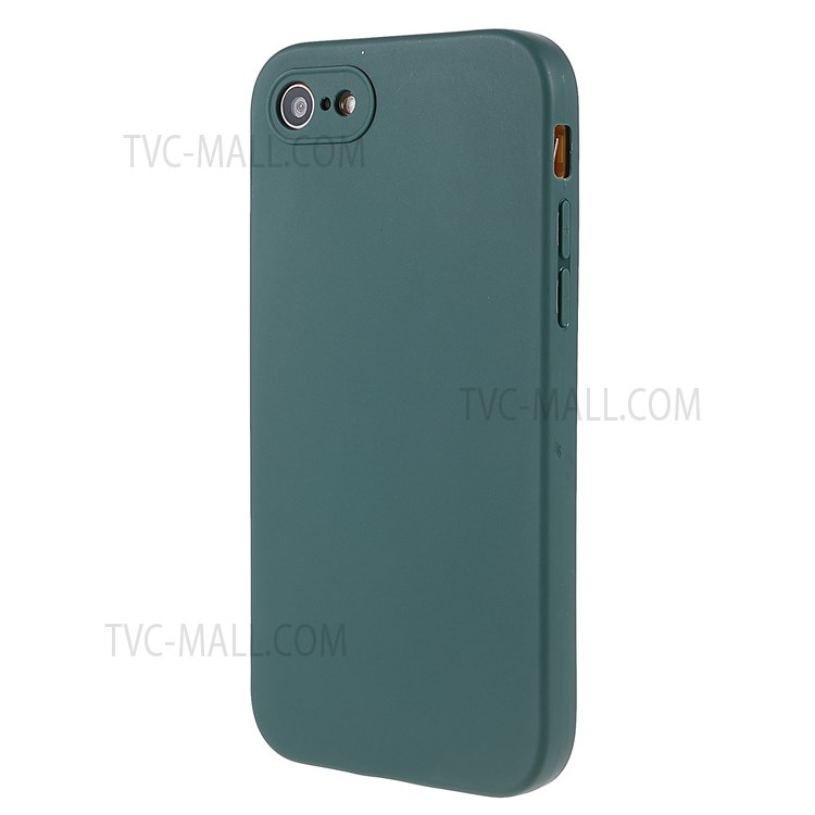 For iPhone 7 4.7 inch/8 4.7 inch/SE (2020)/SE (2022) Detachable 2-in-1 PC Frame + TPU Back Hybrid Cover Dual Color Phone Case - Blackish Green-3
