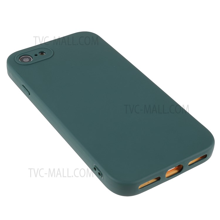 For iPhone 7 4.7 inch/8 4.7 inch/SE (2020)/SE (2022) Detachable 2-in-1 PC Frame + TPU Back Hybrid Cover Dual Color Phone Case - Blackish Green-5
