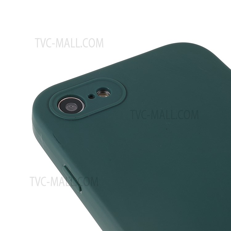 For iPhone 7 4.7 inch/8 4.7 inch/SE (2020)/SE (2022) Detachable 2-in-1 PC Frame + TPU Back Hybrid Cover Dual Color Phone Case - Blackish Green-7