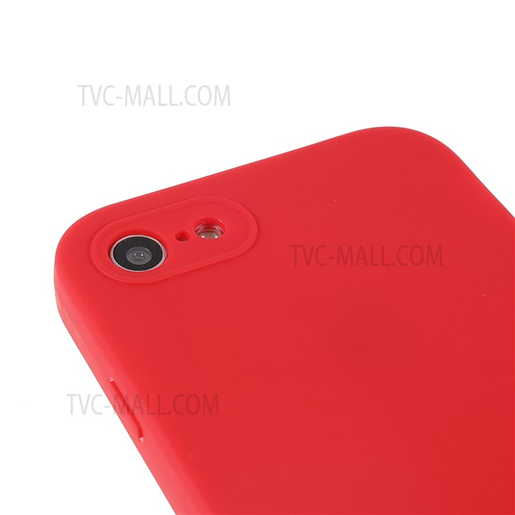 For iPhone 7 4.7 inch/8 4.7 inch/SE (2020)/SE (2022) Detachable 2-in-1 PC Frame + TPU Back Hybrid Cover Dual Color Phone Case - Red-7