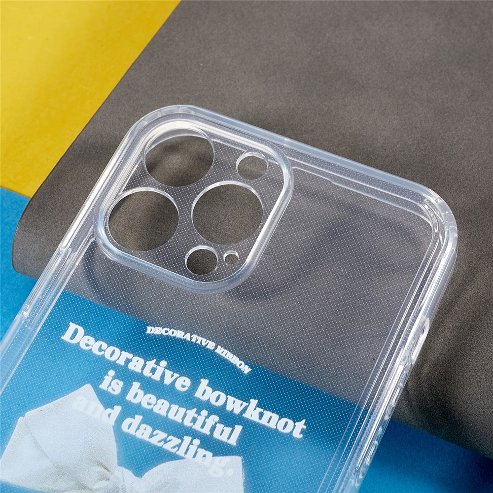 Wholesale For Iphone 13 Pro Max 6 7 Inch Anti Scratch Bowknot Pattern Printed Case Transparent Soft Tpu Drop Proof Phone Cover From China Tvc Mall Com