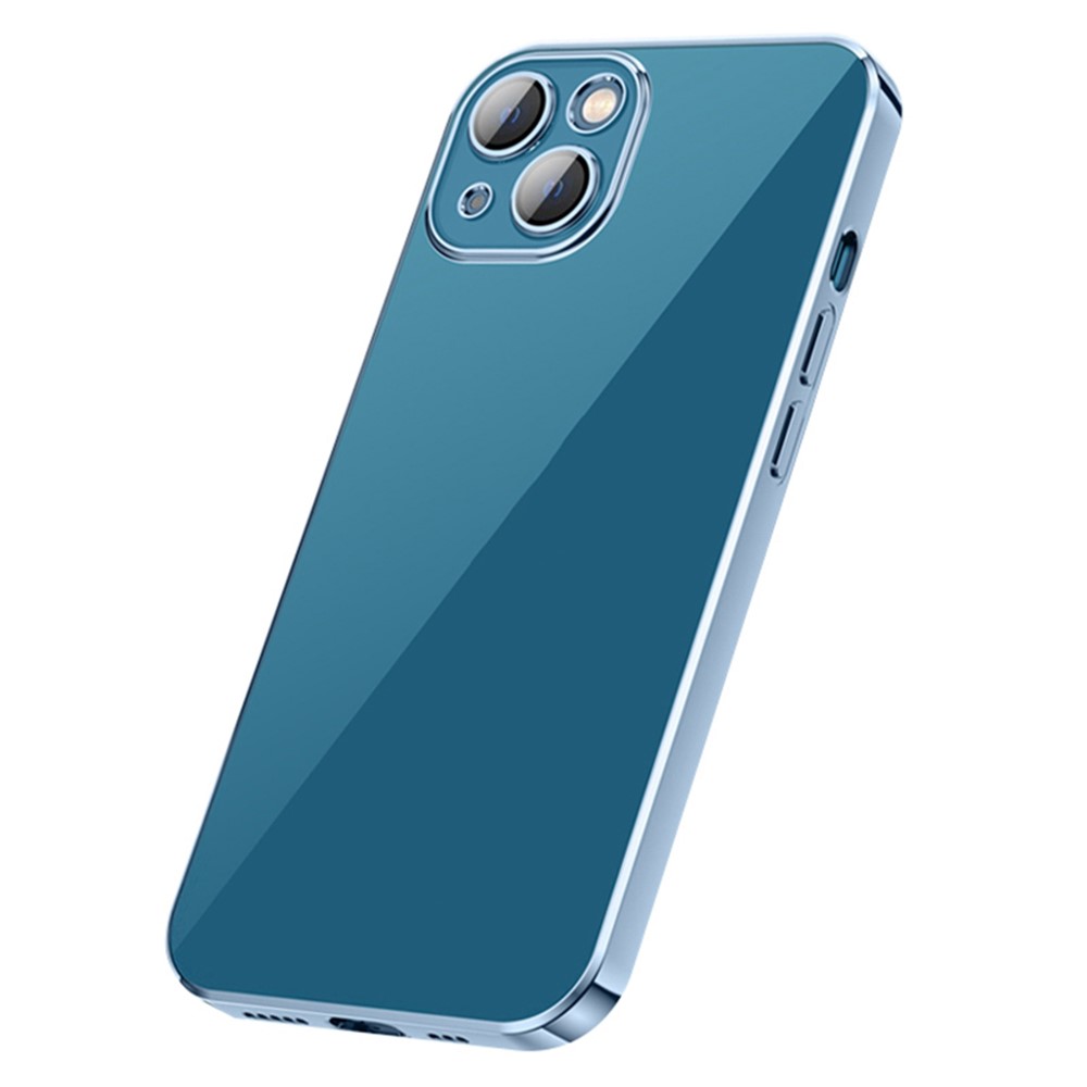 Wholesale For Iphone 13 Mini 5 4 Inch Precise Cutout Airbag Anti Drop Case Electroplating Glossy Clear Soft Tpu Smooth Phone Shell Blue From China Tvc Mall Com