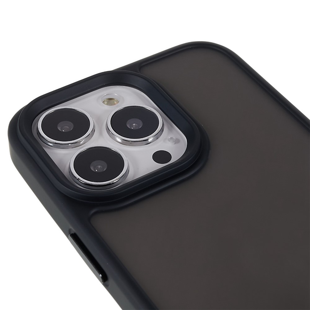 For iPhone 13 Pro 6.1 inch Soft-Touch Series Matte Phone Back Cover PC + TPU Anti-fingerprint Protective Case - Black-7