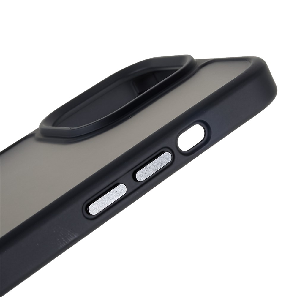 For iPhone 13 Pro 6.1 inch Soft-Touch Series Matte Phone Back Cover PC + TPU Anti-fingerprint Protective Case - Black-9