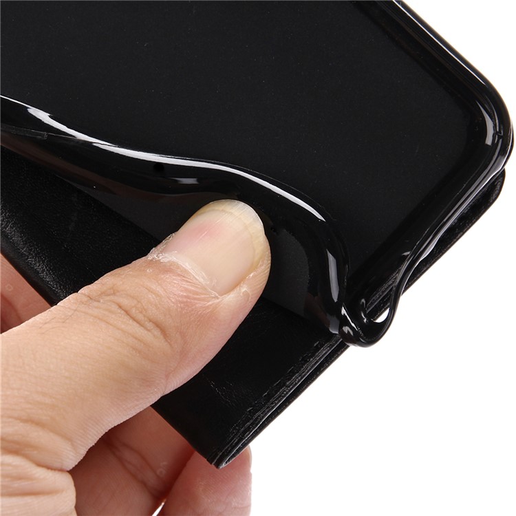Crazy Horse Wallet Stand Leather Case Cover for iPhone 8 / 7 4.7 inch - Black-10