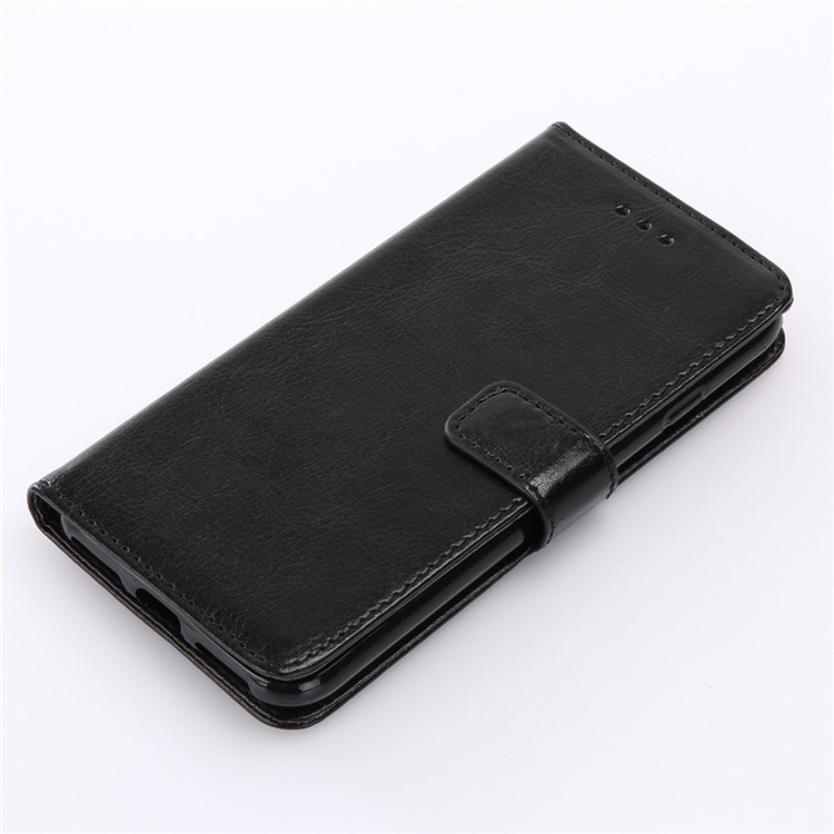 Crazy Horse Wallet Stand Leather Case Cover for iPhone 8 / 7 4.7 inch - Black-11