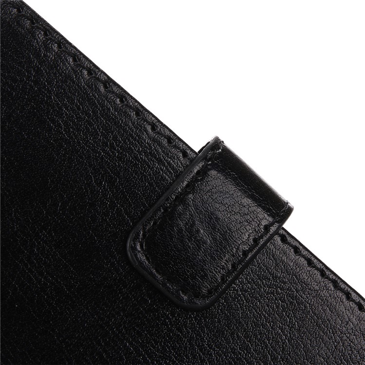 Crazy Horse Wallet Stand Leather Case Cover for iPhone 8 / 7 4.7 inch - Black-6
