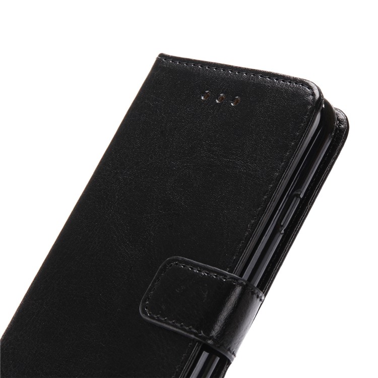 Crazy Horse Wallet Stand Leather Case Cover for iPhone 8 / 7 4.7 inch - Black-7