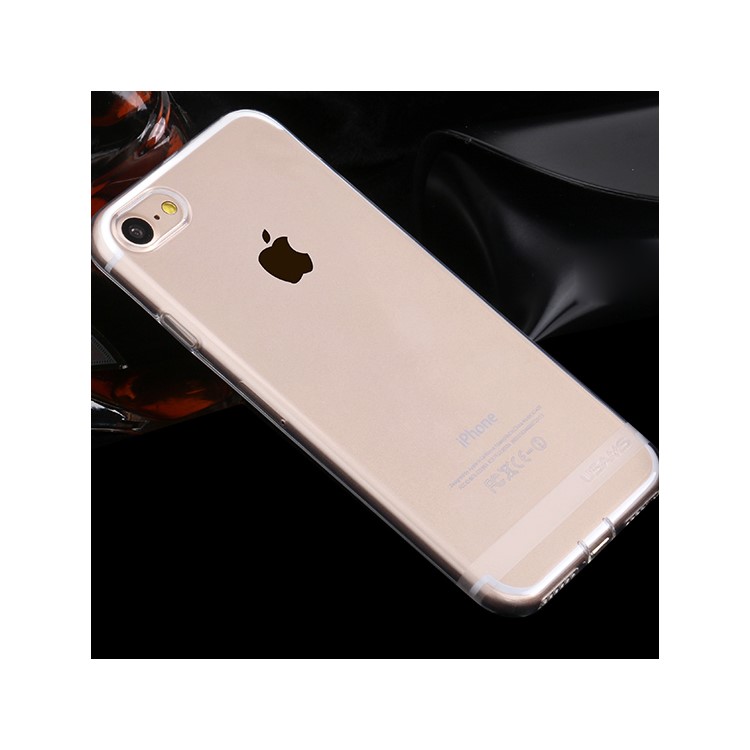 Série De Cores Primárias USAMS Para Iphone 8 Plus / 7 Mais Capa De TPU Cristal Clara - Transparente-10