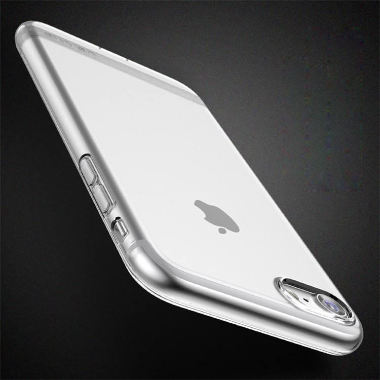 Série De Cores Primárias USAMS Para Iphone 8 Plus / 7 Mais Capa De TPU Cristal Clara - Transparente-7